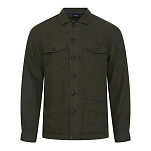 Sea ranch 22-7-286-5012-XL Верхняя рубашка Bo Linen Зеленый Dark Olive XL