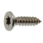 Euromarine 701525-UNIT ISO 14586 A4 4.8x50 mm Винт Torx с потайной головкой Grey