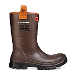 Dunlop footwear dl-103 Резиновые сапоги Purofort RigPro Dark Brown 40x35x15 EU 43