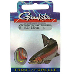 Gamakatsu 140272-00800-00020-00 Booklet Trout Multi C+Spl Связанные Крючки 0.200 мм Многоцветный Multicolour 8 