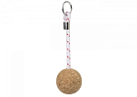 Подвеска-ключ из пробкового шарика