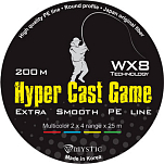 Шнур для морской рыбалки Hyper Cast Game 200 (MMJG/MHCG диаметр/прочность 0,09/3,8) MHCG200