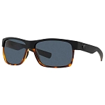 Costa 06s9026-90260160 поляризованные солнцезащитные очки Half Moon Mt Black / Sh Tort 25x12x10 Gray 580P/CAT3