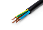 Трехжильный монтажный кабель, гибкий / Сечение провода: 0,5 мм²