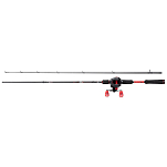 Abu garcia 1548582 Max X Набор для наживки Черный Black / Red 1.98 m 