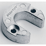 Martyr anodes 194-CM806189Z Mercury Mercruiser Alpha Lift Ram Оцинкованный анод Серебристый Grey