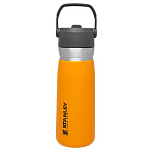 Термобутылка для воды Stanley Go Series ST1009697010 герметичная 650мл 241x81мм из нержавеющей стали оранжевая