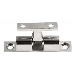 Jr products 342-70535 Застежка для шкафа с бусинами Серебристый Brass 50.8 mm