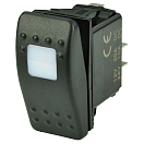 Купить Bep marine 1001801 SPST Contura 20A 12V 15A 24V 1/4´´ Выкл.-вкл. однополюсный светодиодный переключатель Серебристый Black 7ft.ru в интернет магазине Семь Футов
