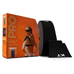 KT Tape ktprouncut-jbk-38m кинезиологическая лента Pro Uncut 38 m Jet Black 15x10x5