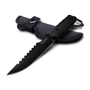 Купить Trento 131905 Black Forest Нож Черный  Black 7ft.ru в интернет магазине Семь Футов