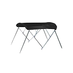 Carver industries 500-a5463tb02 Тент на раме из 3 дуг 154-167 cm Jet Black 211x38x8