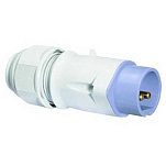 Bals 002701 16A 24V Низкая вилка  White / Light Blue