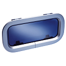 Купить Иллюминатор открывающийся Lewmar Standard Portlight 393020200 176x323x4мм размер 0 с отделкой из белого АБС-пластика 7ft.ru в интернет магазине Семь Футов