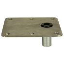 Купить Springfield marine 169-1620003 Kingpin Стандартная опора сиденья Серебристый Grey 177 mm 7ft.ru в интернет магазине Семь Футов