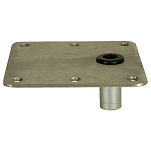 Springfield marine 169-1620003 Kingpin Стандартная опора сиденья Серебристый Grey 177 mm
