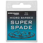 Drennan HSSSPM014 Super Spade Зубчатый Крюк Серебристый 14