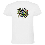 Kruskis CA65500601K024 Футболка с коротким рукавом Mad Octopus Белая White 3XL