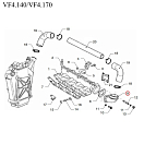 Купить Патрубок впускного коллектора Vetus VFP01305 для двигателей VF4.140/VF4.170/VF5.220/VF5.250 7ft.ru в интернет магазине Семь Футов