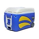 Купить Pinnacle tp-cp-6001 Жесткий изотермический контейнер на колесах 45L Blue / Grey 67x46x53 7ft.ru в интернет магазине Семь Футов