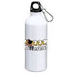 Kruskis MD4049S101K167 Be Different Snow 800ml Алюминиевая бутылка Бесцветный White
