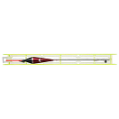 Купить Mikado SMSZ-009-4.0 Set 009 H10 Плавать Красный  Red / Black 4 g  7ft.ru в интернет магазине Семь Футов
