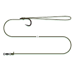 Madcat SVS70973 Coated Pellet 70 cm Sinking Лидер  Clear 3/0