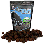 Pro elite baits C8433997 Atractor Криль и палтус 800g Пеллеты Коричневый 14 / 20 mm 