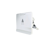 Plastimo 67593 3 m Шланг хромированный квадратный для душа White