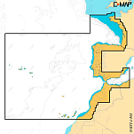 C-map M-EW-T-228-D-MS West European Coasts Откройте для себя X-карту Multicolour