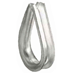 Attwood 506030 Оцинкованные наперстки Серебристый Grey 18 mm 