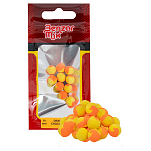 Benzar mix 99088735 Instant Bicolor Поп-апы с ананасом и черникой Multicolour 7 mm