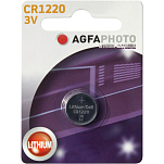 Agfa 70119 CR 1220 Аккумуляторы Серебристый Silver