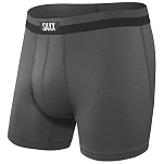 SAXX Underwear SXBB12F.GRA.M трусы-боксёры Sport Mesh Fly Серый Graphite M