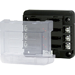 Talamex 14425950 Modular Блок предохранителей 6P Черный Black