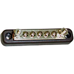 Goldenship GS11300 100A 48V DC Общая шина с 5 Терминалы Черный Grey 22 x 106 mm 