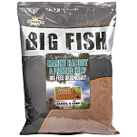Dynamite baits 34DBDY1470 Big Fish Marine Halibut&Hemp Groundbait 1.8Kg Коричневый Brown