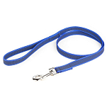 Julius k-9 216GM-B-1.2 Прорезиненный поводок с ручкой 20 mm Голубой Blue 120 cm