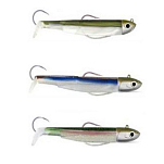 Fiiish BMC272 Black Minnow Combo Deep Мягкая Приманка 140 Mm 60g Многоцветный Kaki / Yellow Fluo