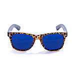 Ocean sunglasses 50012.4 Деревянные поляризованные солнцезащитные очки Beach Brown / Demy Brown / Blue