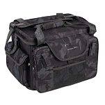 Fox rage nlu154 Сумка для рыболовных снастей Voyager Moulded XL Black Camo 40x30x25