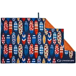 Lifeventure LF63606 полотенце Recycled SoftFibre Trek Многоцветный Surfboards 150 x 90 cm