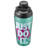 Nike N100193734016 Hypercharge Chug 475ml Graphic бутылка Серый Green / Black / White