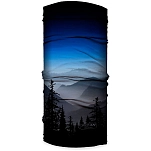 Fizan FZ100140 Шарф-хомут Mountain Shadow Черный  Light Blue