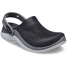Купить Crocs 207021-0dd-j4 Деревянные башмаки Literide 360 Black / Slate Grey 35x25x15 EU 36 7ft.ru в интернет магазине Семь Футов