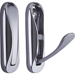 Foresti & suardi 473942 Складная салфетница из хромированной латуни Silver 75 x 25 mm