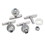 Plastimo 64014 Комплект креплений крыльев Grey