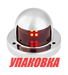 Огонь ходовой светодиодный, нержавеющий корпус, красный 12 В, SeaFlo (упаковка из 20 шт.) SFNL031LS03_pkg_20