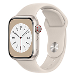 Apple MNHY3TY/A Watch Series 8 GPS+Cellular 41 Mm Бежевый  Starlight