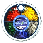 Kamasaki 79000-130 Стопперы для рыбалки PVC Set 130 Multicolour 0.8-1.5 mm